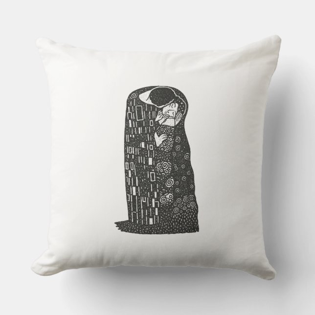 Gustav Klimt är Kissen Kudde (Framsida)