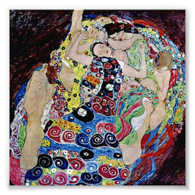Gustav Klimt,art nouveau,art deco,vi Fototryck (Framsidan)