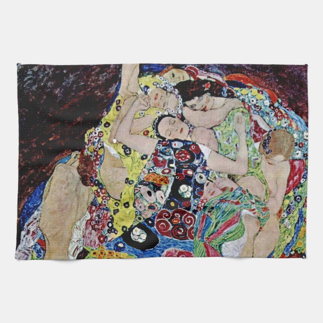 Gustav Klimt,art nouveau,art deco,vi Kökshandduk (Horisontell)