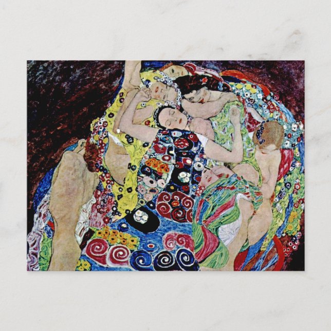 Gustav Klimt,art nouveau,art deco,vi Vykort (Framsida)