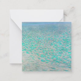 Gustav Klimt - Attersee Anteckningskort