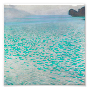 Gustav Klimt - Attersee Fototryck