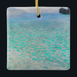 Gustav Klimt - Attersee Julgransprydnad Keramik<br><div class="desc">Attersee - Gustav Klimt,  Oil on Canvas,  1910</div>