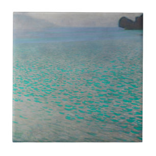 Gustav Klimt Attersee Kakelplatta