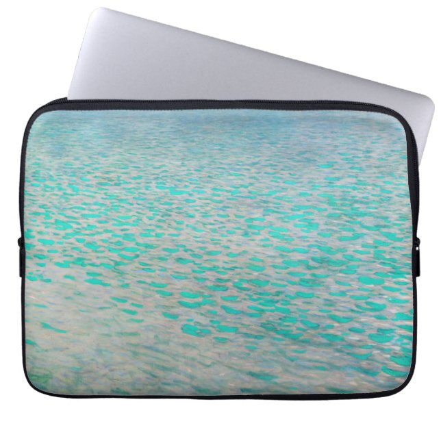 Gustav Klimt - Attersee Laptop Fodral (Framsidan)
