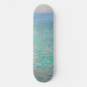Gustav Klimt - Attersee Mini Skateboard Bräda 18,5 Cm