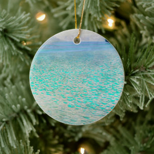Gustav Klimt Attersee Ornament - Timless Elegance