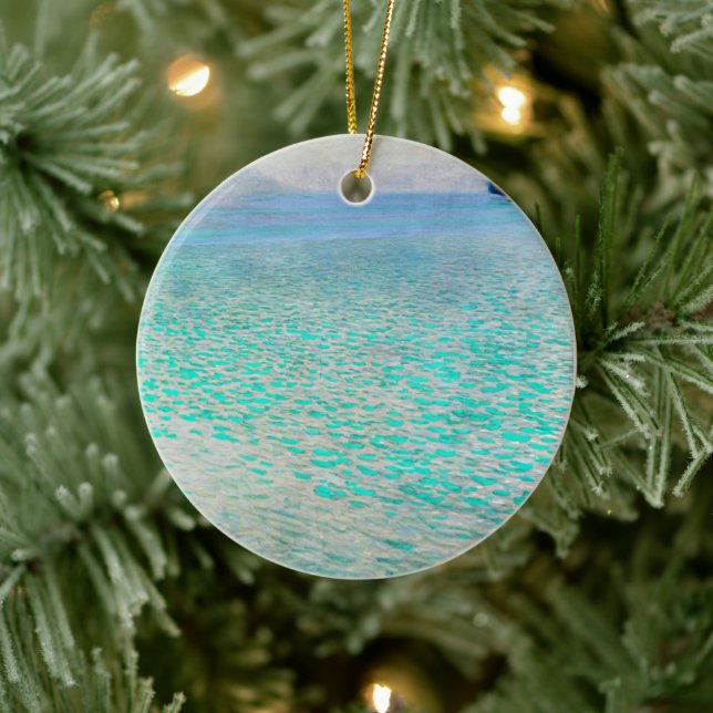 Gustav Klimt Attersee Ornament - Timless Elegance (Träd)