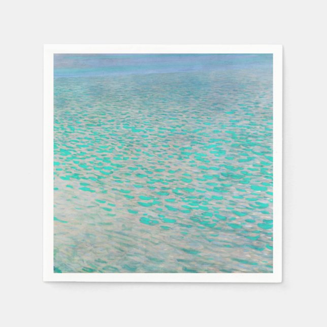 Gustav Klimt - Attersee Pappersservett (Framsidan)
