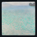 Gustav Klimt - Attersee Stenunderlägg<br><div class="desc">Attersee - Gustav Klimt,  Oil on Canvas,  1910</div>