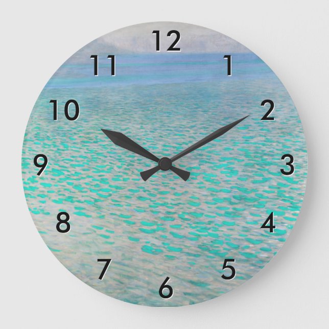 Gustav Klimt - Attersee Stor Klocka (Framsida)