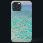 Gustav Klimt Attersee Vintage Art Sjö Ocean Beach<br><div class="desc">Gustav Klimts vackra "Attersee" - 1900-talets antique Nautical Landscape Painting iphone case.</div>