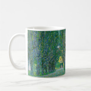 Gustav Klimt - Avenue i Park Schloss Kammer Kaffemugg