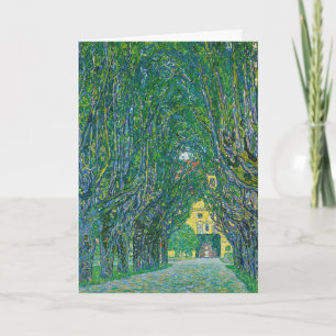 Gustav Klimt - Avenue i Park Schloss Kammer Kort