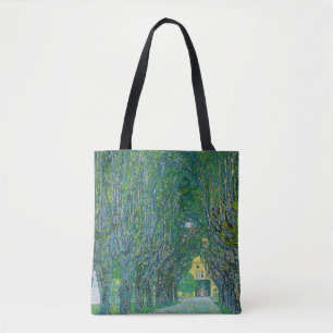 Gustav Klimt - Avenue i Park Schloss Kammer Tygkasse