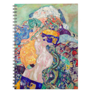 Gustav Klimt - Baby / Cradle Anteckningsbok
