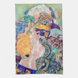 Gustav Klimt - Baby / Cradle Kökshandduk