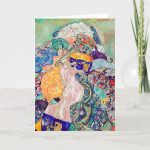 Gustav Klimt - Baby / Cradle Kort