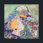 Gustav Klimt - Baby / Cradle Magnet<br><div class="desc">Baby / Cradle - Gustav Klimt,  Oil on Canvas,  1917-1918</div>