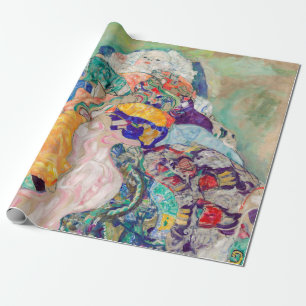 Gustav Klimt - Baby / Cradle Presentpapper