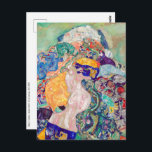 Gustav Klimt - Baby / Cradle Vykort<br><div class="desc">Baby / Cradle - Gustav Klimt,  Oil on Canvas,  1917-1918</div>
