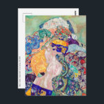 Gustav Klimt - Baby / Cradle Vykort<br><div class="desc">Baby / Cradle - Gustav Klimt,  Oil on Canvas,  1917-1918</div>