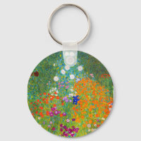Gustav Klimt Bauerngarten Blomsterträdgård Fine Ar