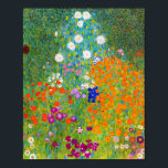 Gustav Klimt Bauerngarten Blomsterträdgård Fine Ar Poster<br><div class="desc">Gustav Klimt Bauerngarten Blomsterträdgård Fine Art Poster</div>