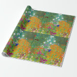 Gustav Klimt Bauerngarten Blomsterträdgård Finkons Presentpapper<br><div class="desc">Gustav Klimt Bauerngarten Blomsterträdgård Finkonst Inpackningspapper</div>