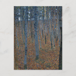 Gustav Klimt Beech Grove GalleryHD Art nouveau Vykort