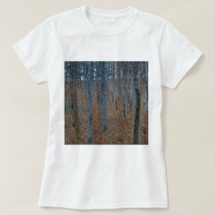 Gustav Klimt Beech Grove GalleryHD Fine Art T Shirt
