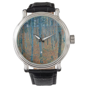 Gustav Klimt Beech Träd Forest Grove Armbandsur