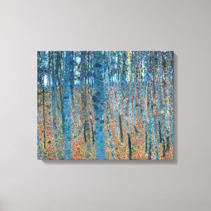 Gustav Klimt Beech Träd Forest Grove Canvastryck