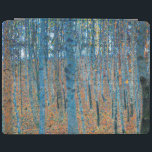 Gustav Klimt Beech Träd Forest Grove iPad Skydd<br><div class="desc">Detta baseras på att Gustav Klimt, Beech Grove 1, 1902, målar konstverk med klassisk natur. I teckningen visas en tät skog av hög, slender birch träd, med blek trunks som är märkt med mörk, lodrät linjer. Fallen framställs i blått, grönt och gult, vilket ger en känsla av djup och livskraft...</div>