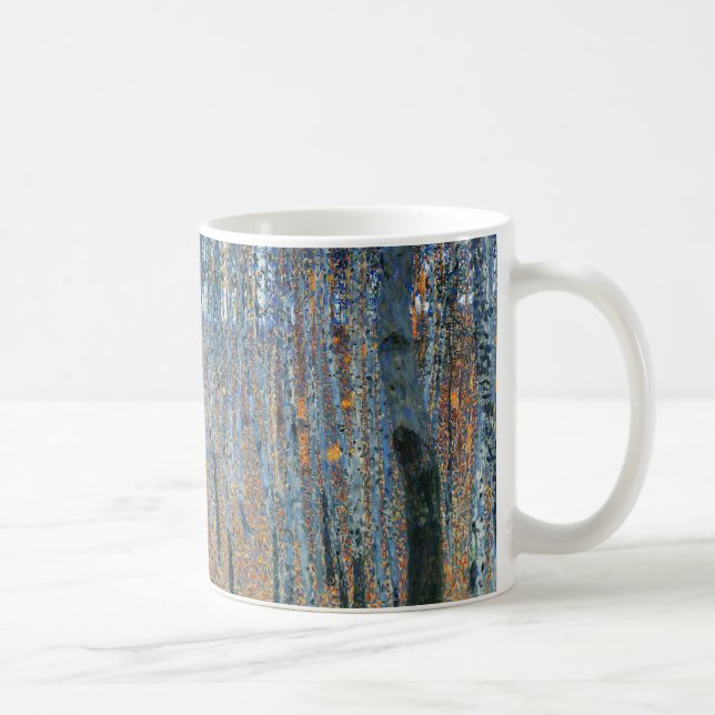 Gustav Klimt Beech Träd Forest Grove Kaffemugg (Höger)