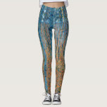 Gustav Klimt Beech Träd Forest Grove Leggings<br><div class="desc">Detta baseras på att Gustav Klimt, Beech Grove 1, 1902, målar konstverk med klassisk natur. I teckningen visas en tät skog av hög, slender birch träd, med blek trunks som är märkt med mörk, lodrät linjer. Fallen framställs i blått, grönt och gult, vilket ger en känsla av djup och livskraft...</div>
