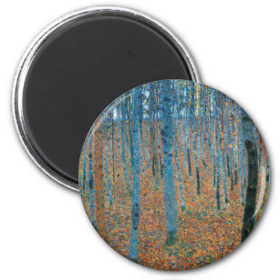 Gustav Klimt Beech Träd Forest Grove Magnet
