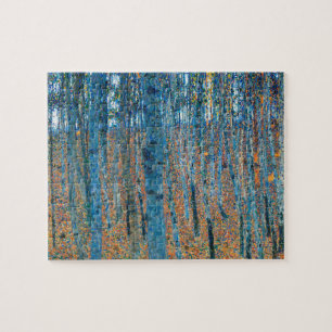 Gustav Klimt Beech Träd Forest Grove Pussel