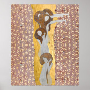 Gustav Klimt - Beethoven Frieze artister Poster