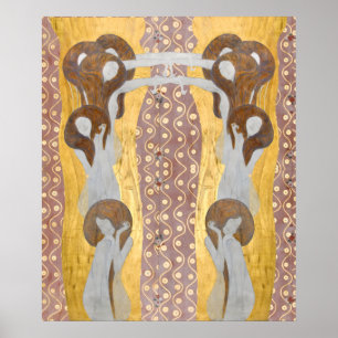Gustav Klimt - Beethoven Frieze artister Poster