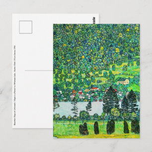 Gustav Klimt - Bergssluttning vid Unterach Vykort