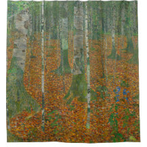 Gustav Klimt - Birch Forest Fine Art