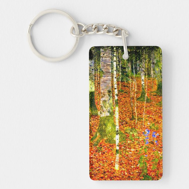 Gustav Klimt Birch Träd (Framsidan)