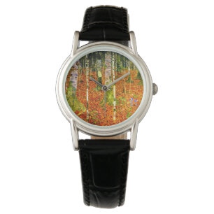 Gustav Klimt Birch Träd Armbandsur