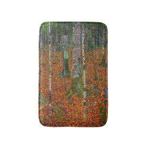 Gustav Klimt - Birch Wood Badrumsmatta