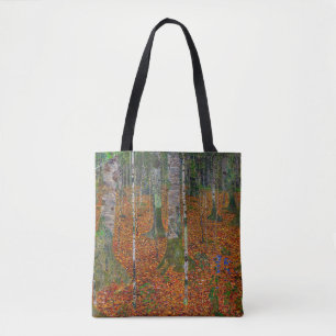Gustav Klimt - Birch Wood Tygkasse