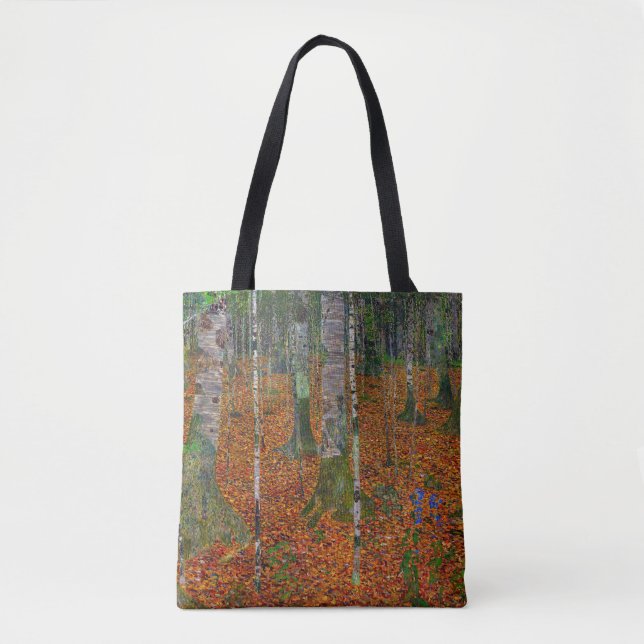 Gustav Klimt - Birch Wood Tygkasse (Framsida)