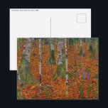 Gustav Klimt - Birch Wood Vykort<br><div class="desc">Birch Wood - Gustav Klimt,  Oil on Canvas,  1903</div>