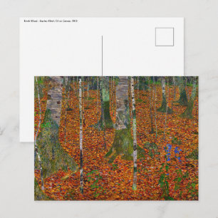 Gustav Klimt - Birch Wood Vykort