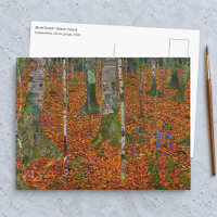 Gustav Klimt - Björkskog